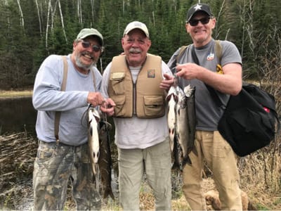 Men Fishing Poplar Lake